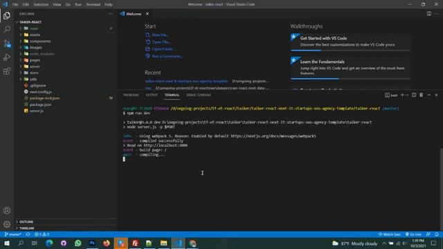 Installation Tutorial - Taiker React Next IT Startups & SEO Agency Template смотреть онлайн