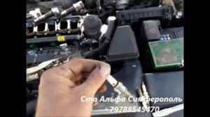 Замена свечей на 6-ти цилиндровом двигателе Хундай Грандеур Азера