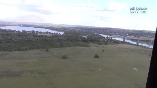Съёмка С Вертолёта города Серпухов и реки Ока смотреть онлайн