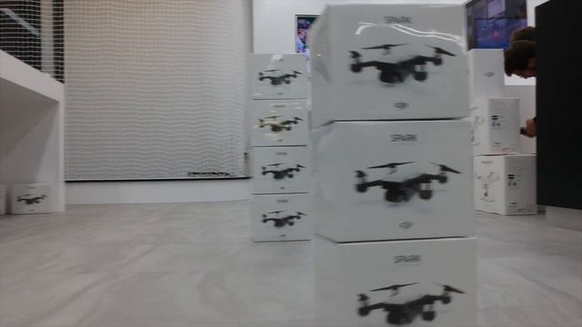 DJI Spark Combo Indoor Racing смотреть онлайн