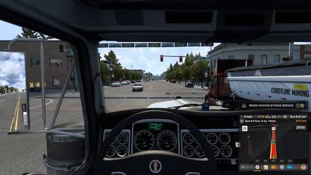 American Truck Simulator Montana walkthrough part 104 смотреть онлайн