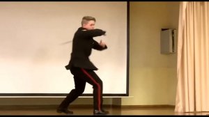 Казачий танец с шашками. Ойся, ты Ойся! Первый Московский кадетский корпус.