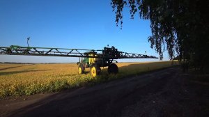 Опрыскиватель Джон Дир , посевная день-5