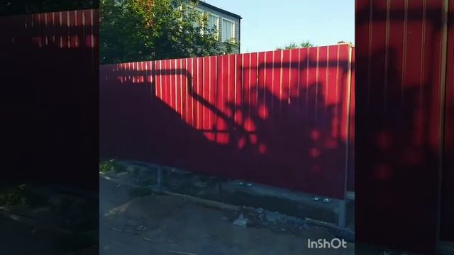 Забор с откатными воротами смотреть онлайн