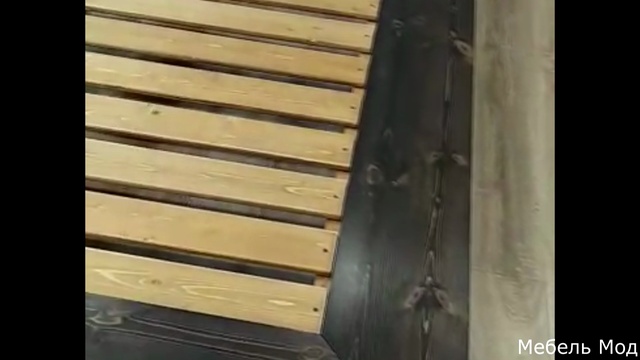 Двуспальная кровать. Массив сосны. смотреть онлайн