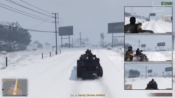 GTA Online: Doomsday Heist Act #3 with 4 Players (Elite & Criminal Mastermind IV)