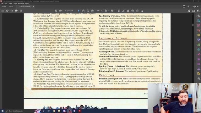 Top 10 Monster Manual Expanded 2e Monsters! | Nerd Immersion смотреть онлайн