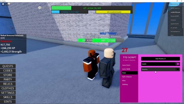 A Hero's Destiny script/hack op gui roblox смотреть онлайн
