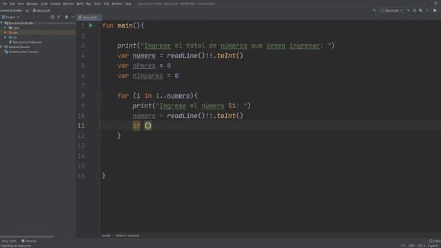 27. Ejercicios en Kotlin | Bucles | Calcular cantidad de pares e impares sin contar a múltiplos de смотреть онлайн