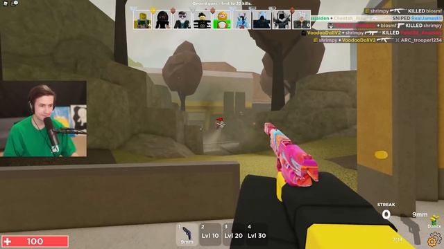 Roblox Gun Game Challenge смотреть онлайн