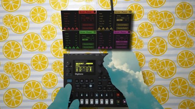 Secret Friend by ylva (elektron digitone drum pattern generator) смотреть онлайн