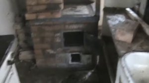 Маленькая колпаковая печь с плитой на одну комфорку Моя работа