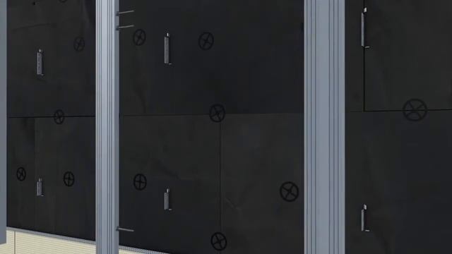 Инновационная Вентилируемая фасадная система Ventec curtain walls glass panels смотреть онлайн