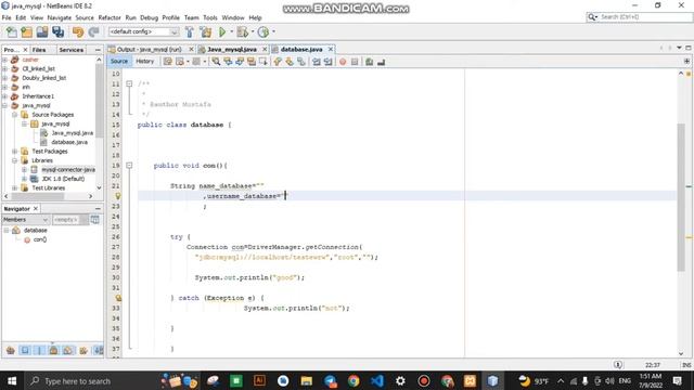 MS:1-connection Java with mysql смотреть онлайн