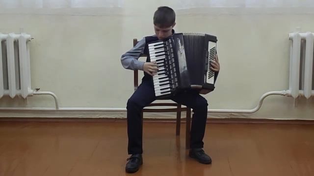 Сакута Даниил. Аккордеон. Младшая возрастная группа. смотреть онлайн