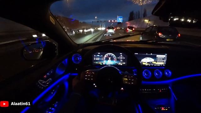 The Mercedes-AMG GT 63 S 2024 Test Drive At NIGHT