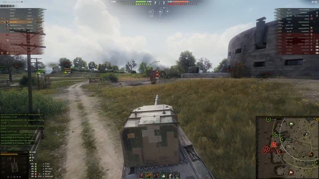 FV4005 Stage II  9.3K Damage 5 Kills  World Of Tanks Replays ,WOT Tank Games