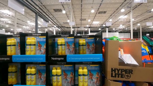 Покупки в COSTCO. Подготовка к летнему сезону. Купили купальники, тент и тележку. Levis в СOSTCO.