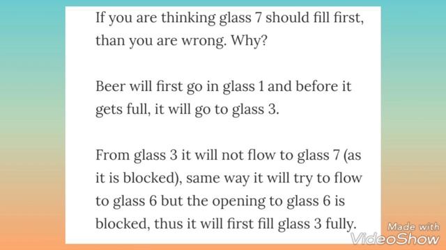 Test your intelligence | Brain buster picture puzzles || Which glass will get fill first | смотреть онлайн
