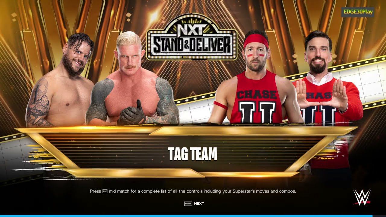 WWE2K24 Dexter Lumis & Joe Gacy vs Chase University смотреть онлайн