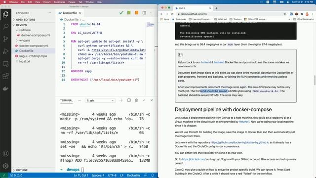 Intro Docker Ex 3.1 смотреть онлайн