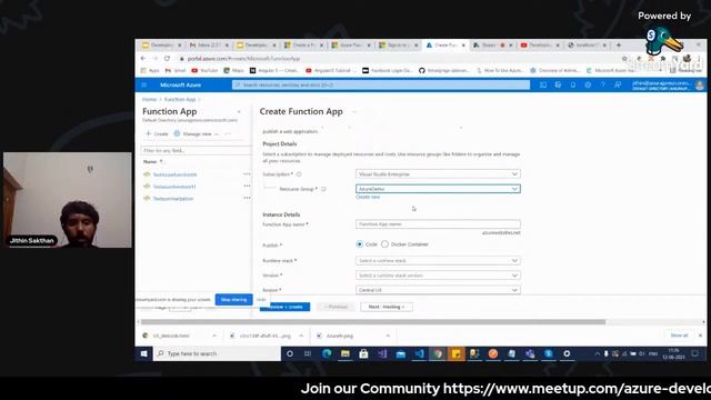 Developing Azure Functions with Python