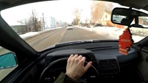 ПОКАТУШКИ НА ВАЗ 2112 ОТ ПЕРВОГО ЛИЦА. НА ДВЕНАШКЕ ПО ГОРОДУ. ВАЗ 2110-2112.