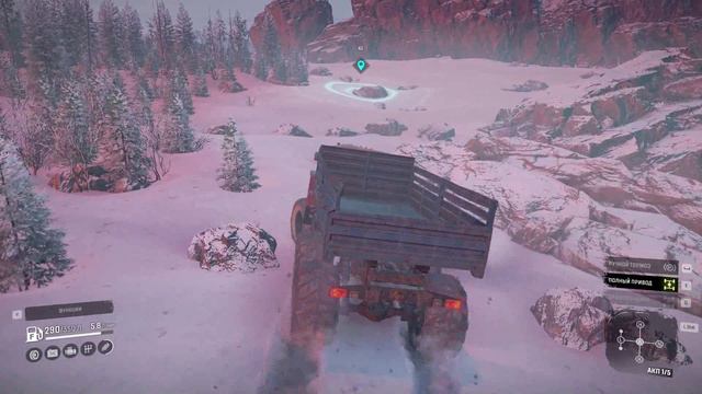 SnowRunner. Кольский полуостров. Имандра. Поручение "Старый маяк" смотреть онлайн