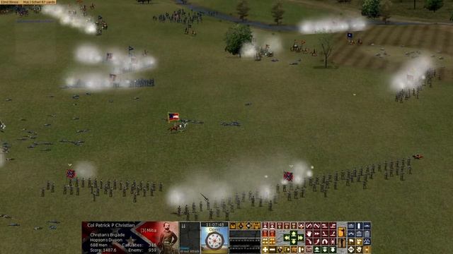 Scourge of War: Gettysburg (GCM MOD) Battle #1 Part 3 смотреть онлайн