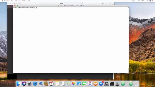 6 Python 3 Basics Scripts in macOS смотреть онлайн