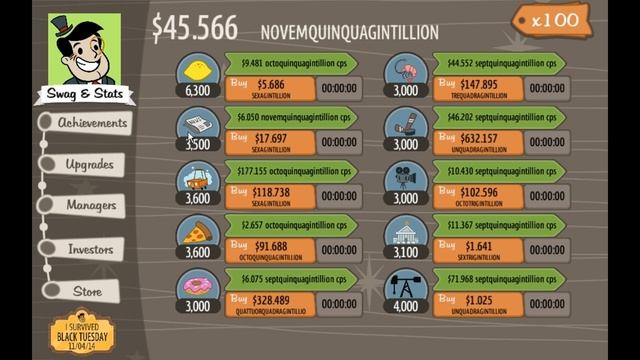 Adventure Capitalist Tips & Tricks 3 - Everything to 3500! Save File Included! смотреть онлайн
