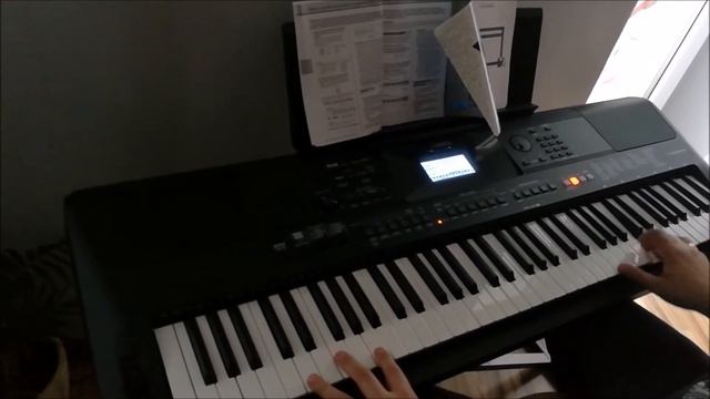 Stumbilin in - Yamaha PSR EW410 смотреть онлайн