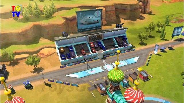 Disney Pixar Cars RS 500 Sandy Dunes Unlocked | Cars Fast as Lightning смотреть онлайн