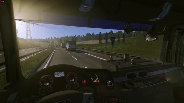 [ETS2] Euro Truck Simulator 2 1.32 - MAN TGX Euro6 - Trailer Curtainsider смотреть онлайн