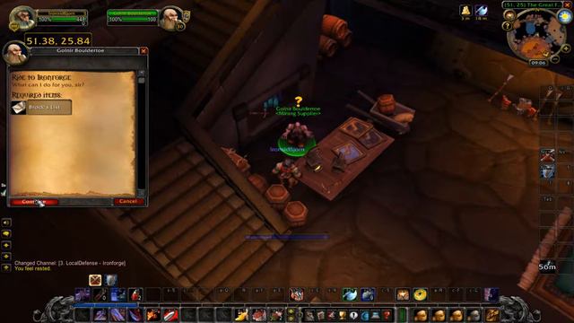 Ride to Ironforge - Quest WoW Classic смотреть онлайн