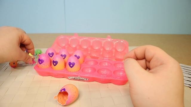 Хетчималс светящиеся Набор 12 Hatchimals Glow