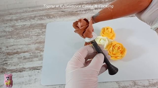 7 МОИХ ЛЮБИМЫХ насадок РОЗА! Подробно! Украшение белково-заварным кремом! смотреть онлайн