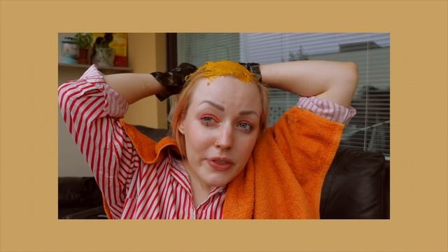 жёлтые волосы куркумой ✨ смотреть онлайн