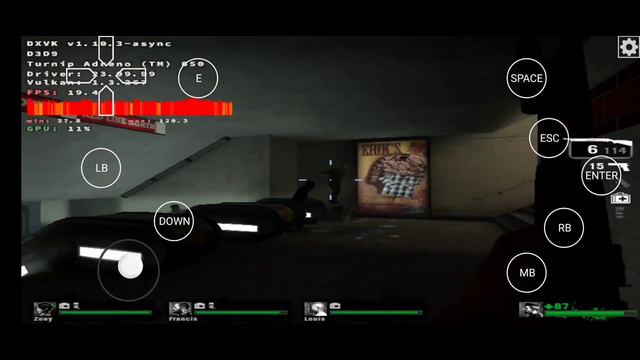 Left 4 Dead (Mobox Emulator) PC Games on Android смотреть онлайн