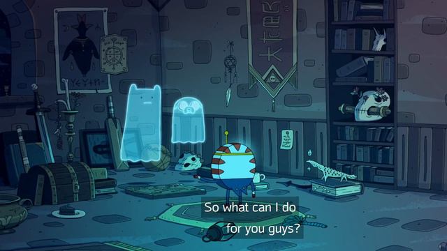 Peppermint Butler responds to Finn and Jake's call | Adventure Time: Distant Lands | Together Again смотреть онлайн