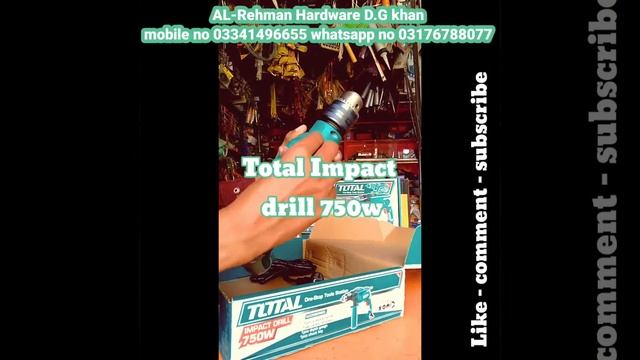 Total Impact drill 750w reveiw | Total drill TG108136 смотреть онлайн