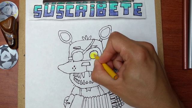 Como DIBUJAR y PINTAR a ROCKSTAR 🐺FOXY FUNKO POP/how to DRAW and PAINT ROCKSTAR FOXY FUNKO POP смотреть онлайн