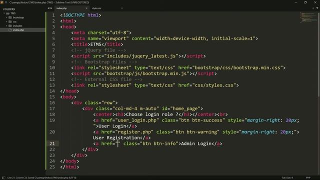 Task Management System Project in PHP and MySQL With Source Code || PHP Project || Part-01 смотреть онлайн