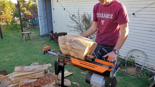 Wen wood splitter handling some big pieces (incl mods for single user) смотреть онлайн