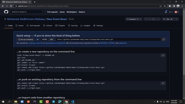 [ React JS Template 1] 6- Create GitHub Repository смотреть онлайн