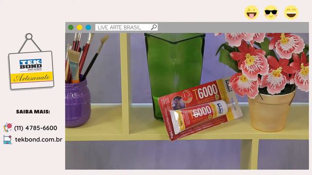 Arte Brasil na Web - Live Tekbond com Janaina Cordeiro смотреть онлайн