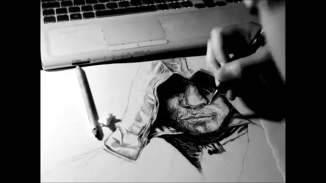 Assassin Creed Unity (Arno) Speed Drawing смотреть онлайн