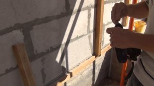 Монтаж обрешетки для утепления минватой и вентелируемого фасада