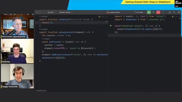 Getting Started With Vitest in WebStorm смотреть онлайн