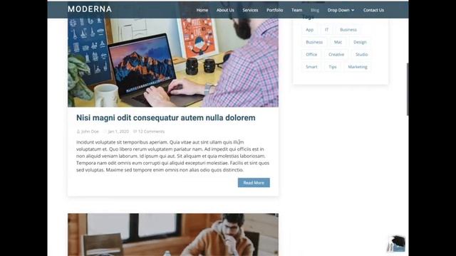 Musee Initialize - Website template 02 смотреть онлайн